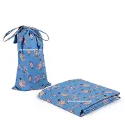 Newborn Infant Baby Candy Printed Swaddle Soft Sleeping Blanket Wrap With Bag