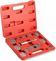 12pcs/Set Universal Car Disc Brake Caliper Rewind Back Brake Piston Compressor Tool Kit Set Fit for Automobiles Garage Repair Tools