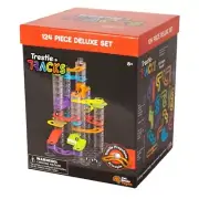 Fat Brain Toys Trestle Tracks Deluxe Set 124 Pieces