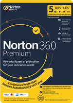 Norton 360 Premium Internet Security (5D 12M) Digital Download