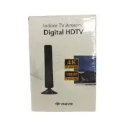 Wave Max Indoor TV Antenna 4K Ultra HD Antenna With Booster No Subscriptions NEW
