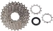 XIASABA 10S 11 28T Road Bike Freewheel Cassette Sprocket Bicycle Replacement Accessories High Pressure Steel Plate Nickel and Chromium Plating Treatment Hollow Design Super Wear Re