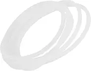 [Dioche] Blender Rubber Seal Russell Hobbs Blender Rubber Seal Rubber White 6Pcs Replacement Gaskets Rubber Seal For Magic Bullet Flat Cross Blade
