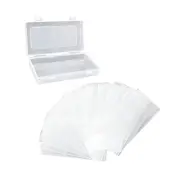 100x Money Sleeves Holder Gift Banks Note Protectors for Bills Collectors