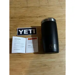 YETI  Rambler Tumbler Black 20oz 真空雙層保冰杯 冰霸杯 露營專用