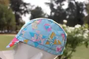 cycling cap my childhood cartoons cartoon handmade in USA