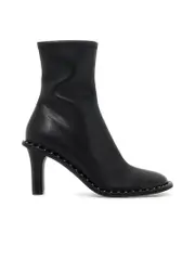 Stella Mccartney Ryder Sock Ankle Boots With Heel