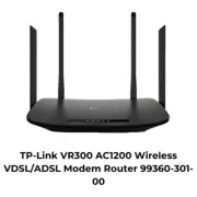 TP-Link VR300 AC1200 Wireless VDSL/ADSL Modem Router 99360-301-00