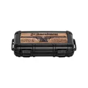 Cigar Caddy® 5ct 2nd Amendment Design Travel Case