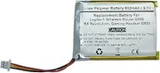 900mAh 3.7V Replacement Battery for LOGITEC H Wireless Mouse G930，MX Revolution，Headset G930，Gaming Headset G930, F540，981-000257，533-000018, F12440097, L-LY11