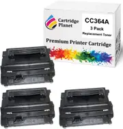 3 Pack Compatible Toner Cartridge Replacement for HP CC364A 64A (10,000 Pages) for HP Laserjet P4014 P4014n P4015n P4015tn P4015x P4515n P4515tn P4515x P4515xm