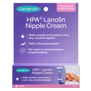 Lansinoh HPA Lanolin Nipple Cream 15g Soothes Heals Protects Sore Cracked Nipple