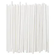 FÖRNYANDE drinking straw, paper/white