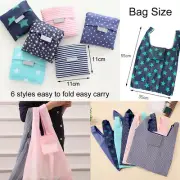 Bulk Sale Reusable Foldable Recycle Grocery Shopping Carry Bag Tote Handbags Eco