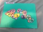 The Bean Bag! Upper lower case Grade 1-4 language arts file folder game teacher