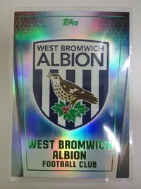 在飛比找Yahoo!奇摩拍賣優惠-West Bromwich Albion - 隊徽卡 - 2