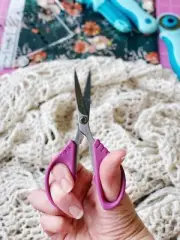 Sew Creative Curved Tip Sewing/Quilting Scissors 5.5"