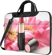 KHiry Laptop Shoulder Bag Laptop Bag Computer Bag Petal Cosmetic Messenger Bag for Unisex