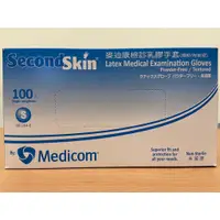 在飛比找蝦皮購物優惠-【公司貨】MEDICOM 麥迪康檢診乳膠手套(無粉/附紋理)