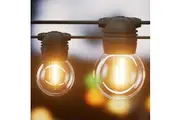 41m Solar Festoon Lights Outdoor LED String Light Xmas Wedding Garden Party