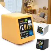 Smart Wifi Weather Station Clock Calendar Temperature Humidity Time Alarm Clock
