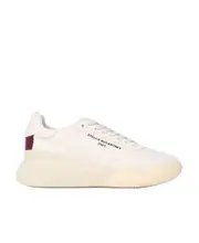 Stella McCartney Loop Lace-Up Sneakers 35 Gray