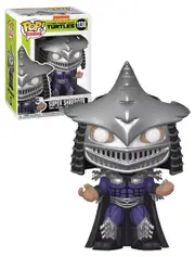 Funko POP! Movies Teenage Mutant Ninja Turtles #1138 Super Shredder (Metallic) - New, Mint Condition