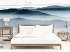 3D Landscape Painting Atmosphere Self-adhesive Removeable Wallpaper Wall Mural
