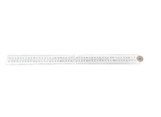 1m Meter Metric Folding Ruler Plastic Carpenters