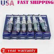 6Pcs Iridium IX Resistor Spark Plug LFR6AIX-11 6619 For NGK Lexus Mercedes-Benz (for: Lexus)