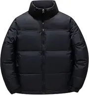 [Legou] Men's Jacket White Duck Down Winter Light and Short Contrasting Color Feather Jacket