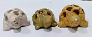 Marble Tortoise-Turtle-Décor-Aquarium-Good Luck-Feng shui-denotes Long life-3pcs