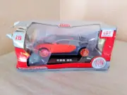 BUGATTI VEYRON 1:32 SCALE LIGHTS SOUNDS PULLBACK TOY CAR ORANGE BLACK
