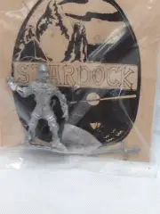 Stardock Armored Sword And Shield RPG Metal Miniature 1"