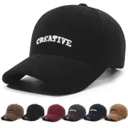 CREATIVE Embroidered Corduroy Cap Hat