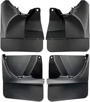 XUKEY 4PCS Mud Flaps for Trucks, Molded Mud Flaps for Toyota Land Cruiser Prado FJ120 120 2003-2009 Mudflaps Splash Guards Mudguards Front Rear