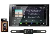 JVC KW-V850BT DVD receiver w/ integrated 6.8" monitor+Absolute CAM600 Rearview C