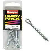 Champion Handy Pack Split Pins BH194, 5mm x 50mm