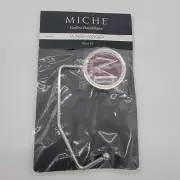 NWT Miche Handbag Hanger Purse Hook Berry Color Initial M NEW