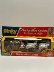 DINKY TOYS 111 CINDERELLA COACH AND HORSES FACTORY MINT BOXED see photos