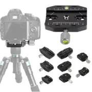 Camera Clamp Quick Release Plate Mount Holder For Arca-Swiss Monopod Tripod B1M6