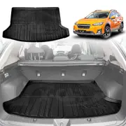 Heavy Duty Cargo Rubber Waterproof Trunk Mat Boot Liner Luggage Tray Fits Subaru XV SUV 2017 2018 2019 2020 2021 2022