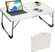 Foldable Laptop Table, Portable Breakfast Tray, Multifunctional Foldable Laptop Table for Bed, Lightweight, Foldable, Fits Bed, Couch, Sofa, Floor, Outdoor, Garden, Picnic, Camping