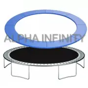 8/10/12/14/15/16FT Trampoline Replacement Safety Pad Universal Trampoline Cover