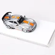 Scale Finished Model Car 1:64 Scale for Porsche RWB 993 Alloy Die Casting Car Model Static Miniature Vehicle Collectibles Die-cast Vehicle