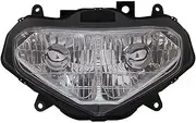 Pizgear Motorcycle Front Headlight Head Light Headlamp GSXR600 GSX600R 01-03 GSXR750 GSX750R 01-02 GSXR 600 750 GSX 600R 750R Motorcycle Headlight Assembly