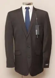 NWT Mens 42L Kenneth Cole Reaction Brown Stripe Blazer.