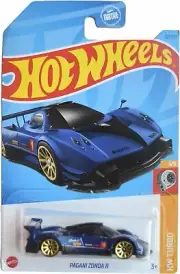 Hot Wheels Pagani Zonda R, HW Turbo 1/5 [Blue] 72/250