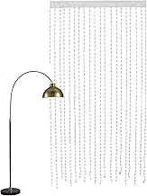 Beaded Door Drape: Decorative Tassel Entrance Curtain | Beaded Rope Room Divider for Apartment, Hotel, Kitchen, Balcony, Bathroom, Bedroom, Nursery, Decor