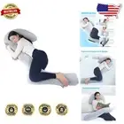 Adjustable King Size Body Pillow with Soft Cover - Perfect for Side Sleepers